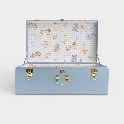 Baby Boy Keepsake Large Trunk