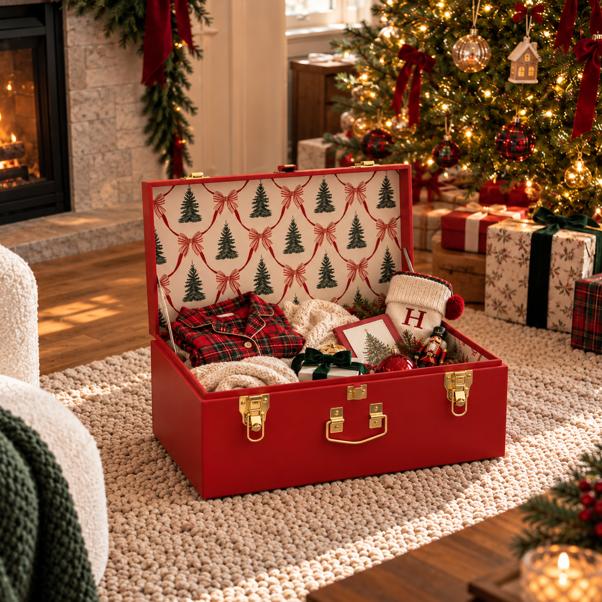 Small Christmas Trunk