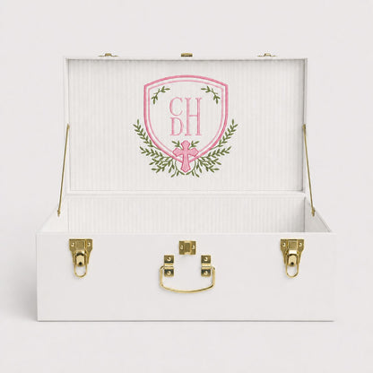 Baby Girl Small Baptism Trunk