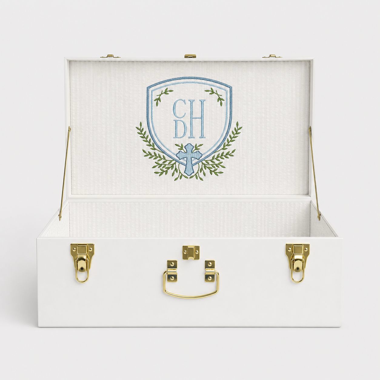 Baby Boy Baptism Medium Trunk