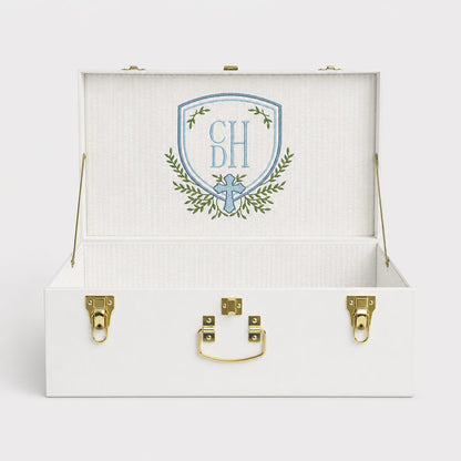Baby Boy Small Baptism Trunk