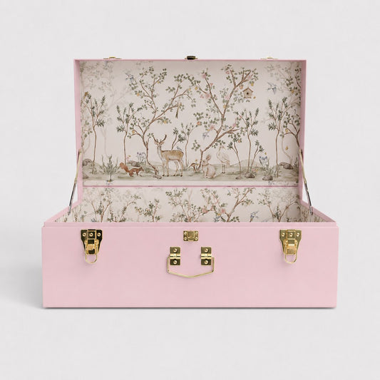 Baby Girl Keepsake Large Trunk