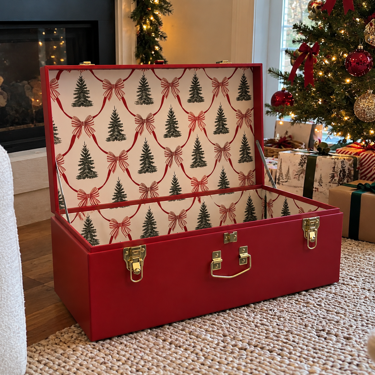 Large Christmas Trunk